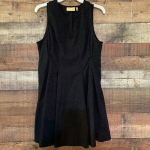 Princess Vera Wang black sleeveless dress brocade, sz 13
